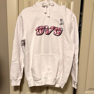 OVO FLAG RUNNER Hoodie with Red Graphic